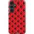 DC Comics Harley Quinn Logo Pattern Galaxy S25 Impact Case