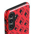 DC Comics Harley Quinn Logo Pattern Galaxy S25 Impact Case