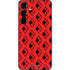 DC Comics Harley Quinn Logo Pattern Galaxy S25 Plus Skin