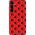 DC Comics Harley Quinn Logo Pattern Galaxy S25 Skin