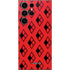 DC Comics Harley Quinn Logo Pattern Galaxy S25 Ultra Skin