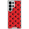 DC Comics Harley Quinn Logo Pattern Galaxy S25 Ultra Clear Case