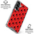 DC Comics Harley Quinn Logo Pattern Galaxy S26 Clear Case