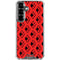 DC Comics Harley Quinn Logo Pattern Galaxy S26 Plus Clear Case