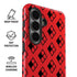 DC Comics Harley Quinn Logo Pattern Galaxy S26 Plus Impact Case