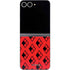 DC Comics Harley Quinn Logo Pattern Galaxy Z Flip6 Skin