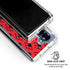 DC Comics Harley Quinn Logo Pattern Galaxy Z Fold6 Clear Case
