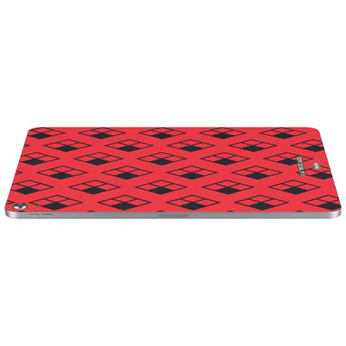 DC Comics Harley Quinn Logo Pattern Apple iPad Air Skin