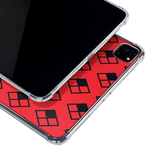 DC Comics Harley Quinn Logo Pattern iPad Cases