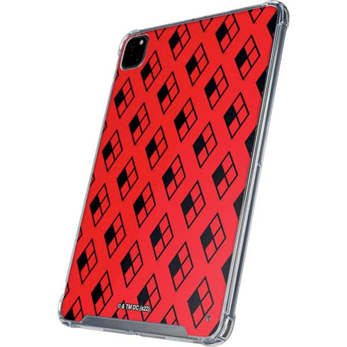 DC Comics Harley Quinn Logo Pattern iPad Cases