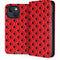 DC Comics Harley Quinn Logo Pattern iPhone 15 Folio Case