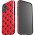DC Comics Harley Quinn Logo Pattern iPhone 16 Impact Case