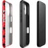 DC Comics Harley Quinn Logo Pattern iPhone 16 Plus Impact Case