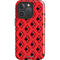 DC Comics Harley Quinn Logo Pattern iPhone 16 Pro Magsafe Impact Case