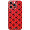 DC Comics Harley Quinn Logo Pattern iPhone 16 Pro Skin