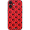 DC Comics Harley Quinn Logo Pattern iPhone 16 Skin