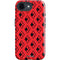 DC Comics Harley Quinn Logo Pattern iPhone 16e Impact Case