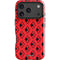 DC Comics Harley Quinn Logo Pattern iPhone 18 Pro Impact Case