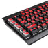DC Comics Harley Quinn Logo Pattern K95 RGB PLATINUM Mechanical Gaming Keyboard Skin