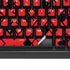 DC Comics Harley Quinn Logo Pattern K95 RGB PLATINUM Mechanical Gaming Keyboard Skin