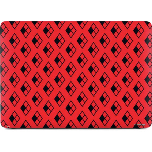 DC Comics Harley Quinn Logo Pattern Apple MacBook Air Skin