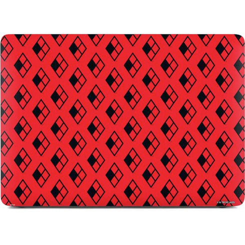 DC Comics Harley Quinn Logo Pattern Apple MacBook Pro 16-inch Skin