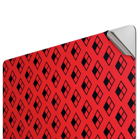 DC Comics Harley Quinn Logo Pattern Apple MacBook Pro 16-inch Skin