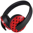 DC Comics Harley Quinn Logo Pattern PlayStation 4 Gold Wireless Headset Skin