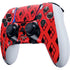 DC Comics Harley Quinn Logo Pattern PS5 DualSense Edge Pro Controller Skin