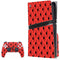DC Comics Harley Quinn Logo Pattern PS5 Pro Disk Bundle Skin