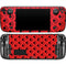 DC Comics Harley Quinn Logo Pattern Steam Deck Handheld Gaming Computer OLED Skin