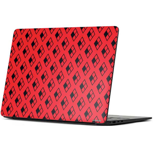 DC Comics Harley Quinn Logo Pattern Surface Laptop 7 13.8in Skin