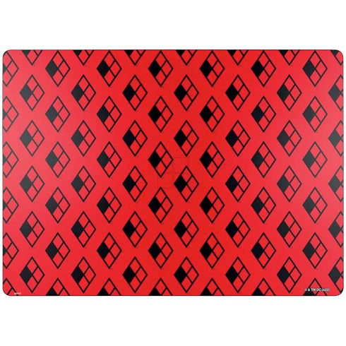 DC Comics Harley Quinn Logo Pattern Surface Laptop 7 13.8in Skin