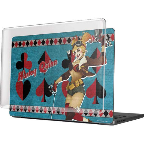 DC Comics Bombshells Harley Quinn MacBook Pro 14in (2021-24) Case plus Skin