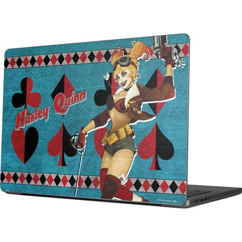DC Comics Bombshells Harley Quinn Apple MacBook Pro 14-inch Skin