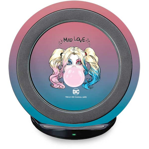 DC Comics Harley Quinn Mad Love Fast Charge Wireless Charging Stand Skin
