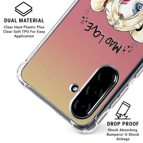 DC Comics Harley Quinn Mad Love Galaxy A36 5G Clear Case