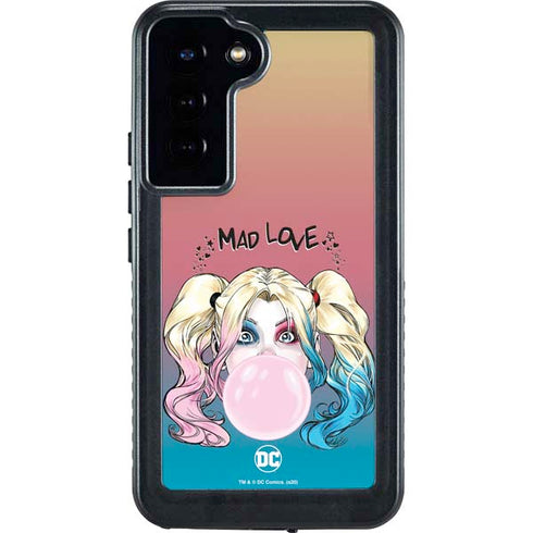 DC Comics Harley Quinn Mad Love Galaxy S24 Plus Waterproof Case