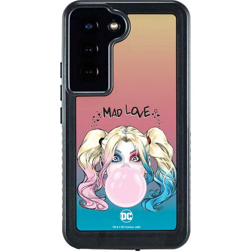 DC Comics Harley Quinn Mad Love Galaxy S24 Waterproof Case