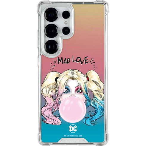 DC Comics Harley Quinn Mad Love Galaxy S26 Ultra Clear Case
