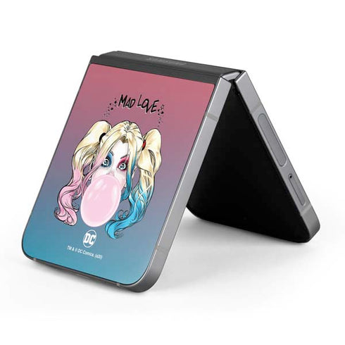 DC Comics Harley Quinn Mad Love Galaxy Z Flip6 Skin