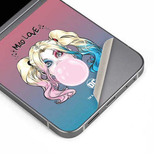 DC Comics Harley Quinn Mad Love Galaxy Z Flip6 Skin