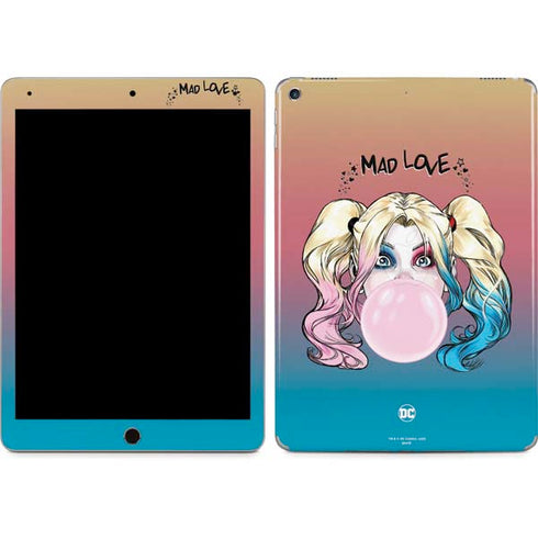 DC Comics Harley Quinn Mad Love iPad Skins