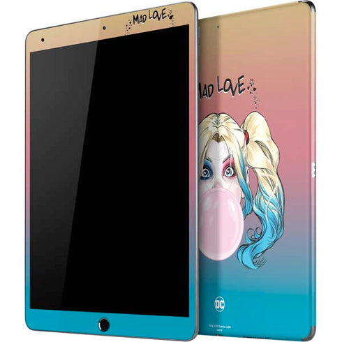 DC Comics Harley Quinn Mad Love iPad Skins