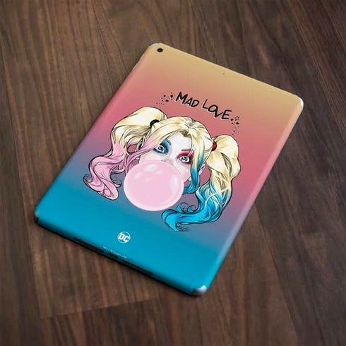 DC Comics Harley Quinn Mad Love Apple iPad Skin