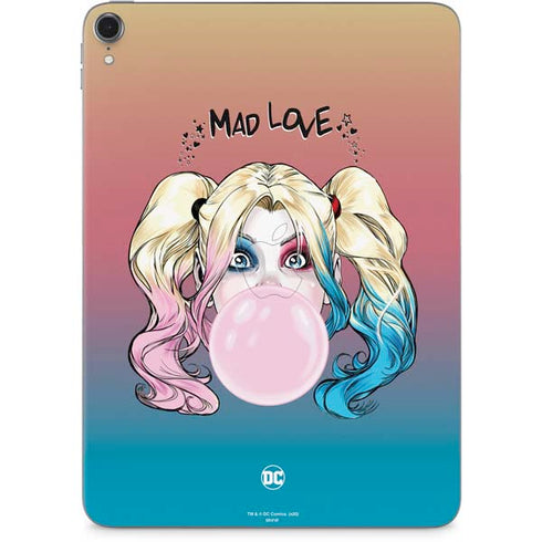 DC Comics Harley Quinn Mad Love Apple iPad Pro Skin