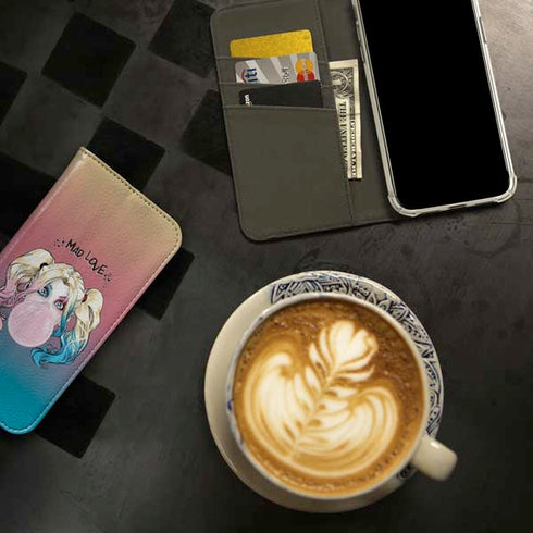 DC Comics Harley Quinn Mad Love iPhone 15 Plus Folio Case