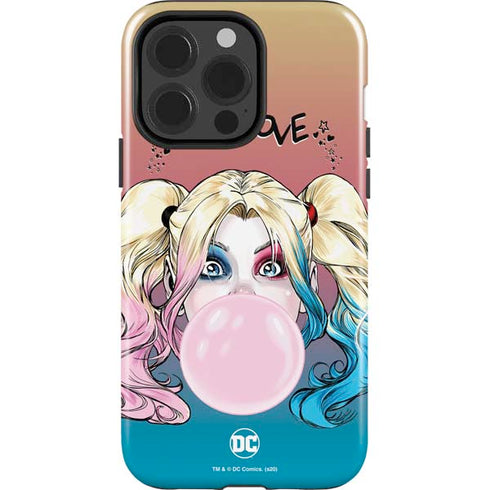 DC Comics Harley Quinn Mad Love iPhone 15 Pro Impact Case