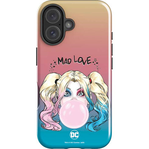 DC Comics Harley Quinn Mad Love iPhone 16 Impact Case