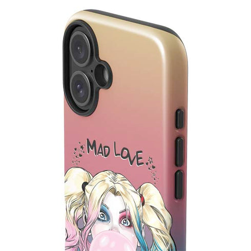 DC Comics Harley Quinn Mad Love iPhone 16 Impact Case